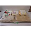 Image 1 : Vintage Tablecloths, Pillowcases, Misc.