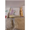 Image 3 : Vintage Tablecloths, Pillowcases, Misc.