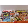 Image 2 : (5) Vintage MAD Magazines - 1960's and 70's