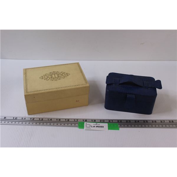 (2) Jewelry Boxes - Various Sizes