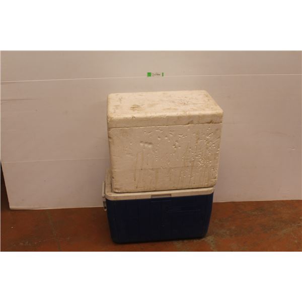 *Coleman (Standard size ) & Styrofoam Cooler