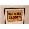 Image 3 : *Sidewalk Closed/Construction Ahead Sign (24"x30")