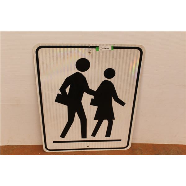 *Crosswalk Sign (24"x30")