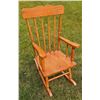 Image 1 : Child Size Wood Rocker