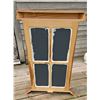 Image 2 : Large Wood Frame Mirror