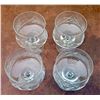 Image 1 : 4 Crystal Glasses - set