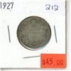 Image 1 : 1927 Canadian 25 cents