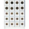 Image 2 : Sleeve of Canadian 1 cent coins; various years