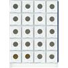 Image 2 : Sleeve of Canadian 5 cent coins; various years