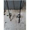 Image 2 : two older fishing rods and reels