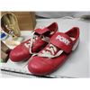 Image 2 : Baseball memorabilia - Vintage Pony cleats - sz 9, assorted trophies and medals, etc.