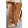Image 2 : Wooden pedestal, w/ shelves - 3ft H x 11.5"x11.5"