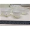 Image 3 : Milk Glass Bowl & Cup Set