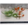 Image 1 : 2 Small, 2 Large Glass Bowl Set
