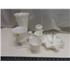 Image 1 : Lot of Assorted Milk Glass