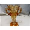 Image 2 : Peach Carnival Glass Vase