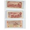 Image 2 : 3 Canadian 2 dollar Bills; various years