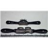 Image 4 : 2 Vintage Stanley wood shave/edge tools - No.60 & 64