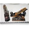 Image 3 : 3 Stanley wood planes - No.4 & No.22 & 1 without markings