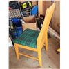 Image 4 : Vintage style solid wood table chair - 39"Hx19"