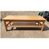 Image 3 : Wooden coffee table - very nice - 4ft W x 18"x16"H