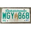 Image 1 : 1997 Saskatchewan license plate