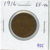 Image 1 : 1916 Canadian Large Cent. World War I issue. EF-40.