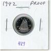 Image 1 : 1992 Canadian 10 Cents. Proof with Ultra Heavy Cameo.