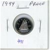 Image 1 : 1994 Canadian 10 Cents. Proof with Ultra Heavy Cameo.