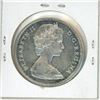 Image 2 : 1965 Type I Canadian Silver Dollar. Small Beads, Pointed 5. MS-63.