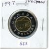 Image 1 : 1997 Canadian Toonie. Specimen-66.
