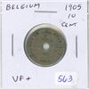 Image 1 : Belgium. 1905 10 Cents. VF+.
