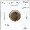 Image 1 : Switzerland. 1968 1 Rappen. BU.