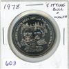 Image 1 : 1978 Regina Trade Dollar. Sitting Bull & Inspector Walsh. Unc.