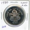 Image 1 : 1980 Regina Trade Dollar. Louis Riel. Unc.