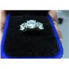 Image 2 : 4.00 CT TW GRA CERTIFIED MOISSANITE VVS D COLOR WITH 2.00 CT MOISSANITE SET IN CENTER AND 1.00 CT MO