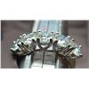 Image 4 : 2.50 CT GRA CERTIFIED MOISSANITE VVS D COLOR WITH 5 ROUND CUT MOISSANITE SET IN STERLING SILVER RING