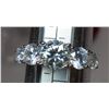 Image 2 : 1.00 CT GRA CERTIFIED MOISSANITE VVS D COLOR SET IN CENTER WITH GRADUATING ROUND CUT CUBIC ZIRCONIUM
