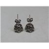 Image 4 : 4.00 CT TW GRA CERTIFIED MOISSANITE VVS D COLOR EARRINGS SET IN STERLING SILVER RETAIL VALUE $1,960.
