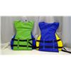 Image 2 : 2 size Lg Life jackets (new)