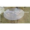 Image 1 : Lg. Round Glass Occasional table