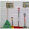 Image 1 : Rare, snow shovel and 2 shovels