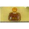 Image 1 : Carnival Glass/ Relish Tray