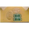 Image 1 : Glass Divided Serving Tray/Plate and 2 rectangular bowl
