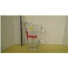 Image 1 : Slim Jim Brand, Heavy Glass Beer Pitcher