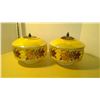 Image 1 : 2 Ceiling Light Fixture, Floral Motif