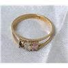 Image 1 : 10 karat Ring 8mm missing stone