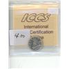 Image 2 : 1965 ICCS Graded 10 cent coin; PL64, Cameo