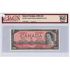 Image 1 : 1954 BCS Graded BC-28d 2 Dollars, Lawson-Bouey, Almost UNC 50 Original, Modified Portrait