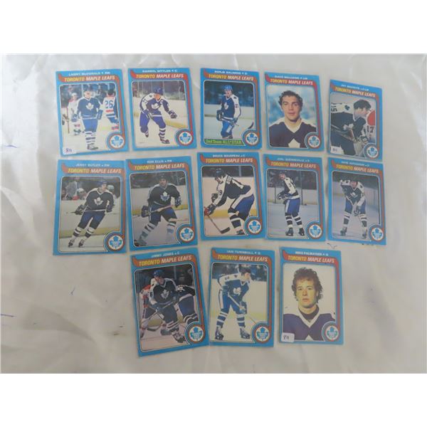 13 pcs 1979-80 OPC Leaf Cards